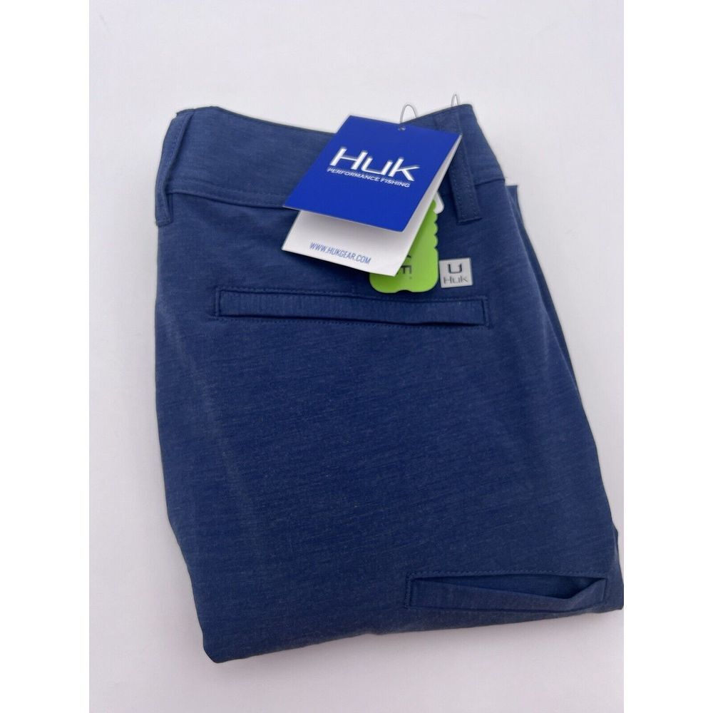Huk Men's Waypoint Quick-Drying Performance Fishing Pant Blue‎ Size 28x29 NWT